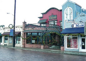 Businesses are found in historical buildings on Stanwood&rsquo;s original brick streets.