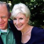 Diane Rehm and her husband of 54 years, John, seen here in 2002. John Rehm ended his life in June 2014 after years with Parkinson&rsquo;s disease.