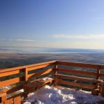 The deck at Hager Mountain Lookout peers out onto Oregon&rsquo;s high desert.