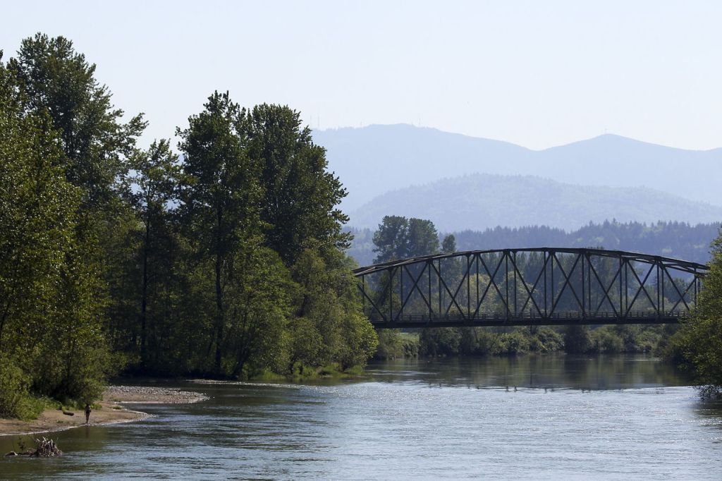 The Tolt River bridge, which spans across the Snoqualmie River, is one of the last truss bridges of its kind in the state.