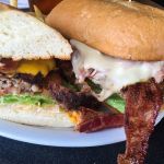 The Golly Whopper burger at Soundview Bar & Grill.