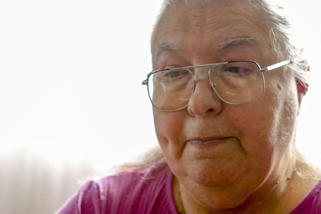 Courtesy of King 5 News Department of Corrections hearing of Timothy Pauley (left), his attorney Maureen Devlin (right)