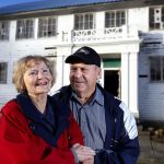Frank and Nancy Roesier are celebrating their 65th wedding anniversary on Valentine&rsquo;s Day at the Startup Gym, where they met so many years ago. The old gym is being restored now.