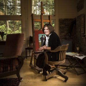 Oil painter Linda Demetre&rsquo;s studio inside the Mabana Schoolhouse on Camano Island was added in February to the Washington Heritage Register.