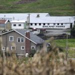 An old dairy barn is seen on a hill on the Bailey Farm near Springhetti Road in Snohomish on Wednesday.
