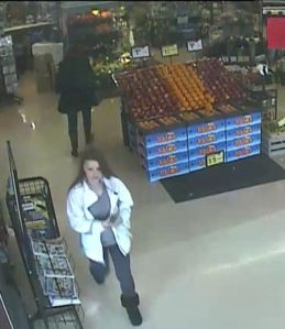 A photo of the woman police believe may be a victim of kidnapping Monday in Lynnwood. The photo was taken from surveillance video from the Albertson&rsquo;s at 212th Street SW and 44th Avenue W. in Lynnwood.