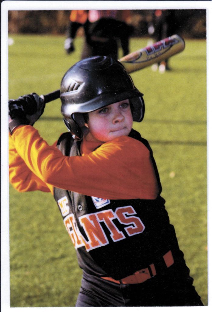 A childhood photo of Pierce Milton, who later attended Jackson High School.