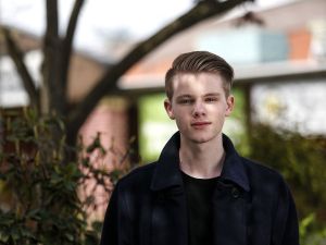 Sky Valley Education Center junior Caleb Bowman knows his way around a camera. He is the grand prize winner for black-and-white photography in the Schack Art Center&rsquo;s contest for high school students.