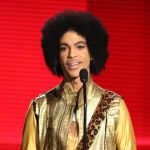 In this Nov. 22, 2015, photo, Prince presents the award for favorite album &mdash; soul/R&B at the American Music Awards in Los Angeles.