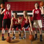 Snohomish seniors (from left) Ellie Flitsch, Shaylee Harwood, Madison Pollock and Madeline Smith have played together since middle school and will lead the Panthers against Lewis and Clark on Thursday in the opening round of the Class 4A girls state tournament at the Tacoma Dome.