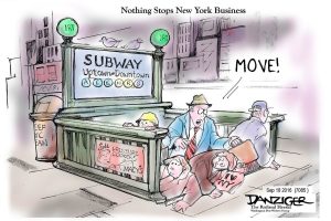 Editorial cartoons for Tuesday, Sept. 20