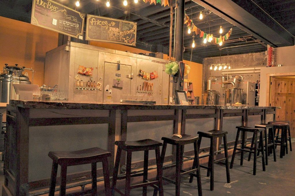 River Time Brewing in Darrington is an excellent spot to stop for a post-adventure pint. (Brandon Fralic / For The Herald)
