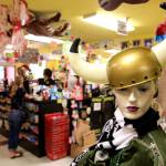 Hats, masks, bacon bandages and many more novelty items are for sale at Archie McPhee. (Kevin Clark / The Herald)