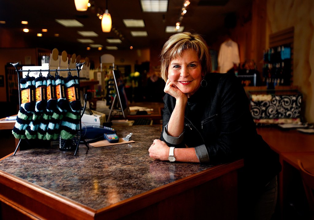After 23 years running her store, Renee Quistorf is selling the fine clothing and shoe shop she calls simply &ldquo;Renee&rsquo;s&rdquo; at 2820 Colby Avenue in Everett. (Dan Bates/The Herald)