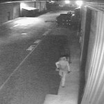 Surveillance cameras caught suspected scrap metal thieves at work Wednesday at a Mukilteo machine shop. (Terrene Inc.)