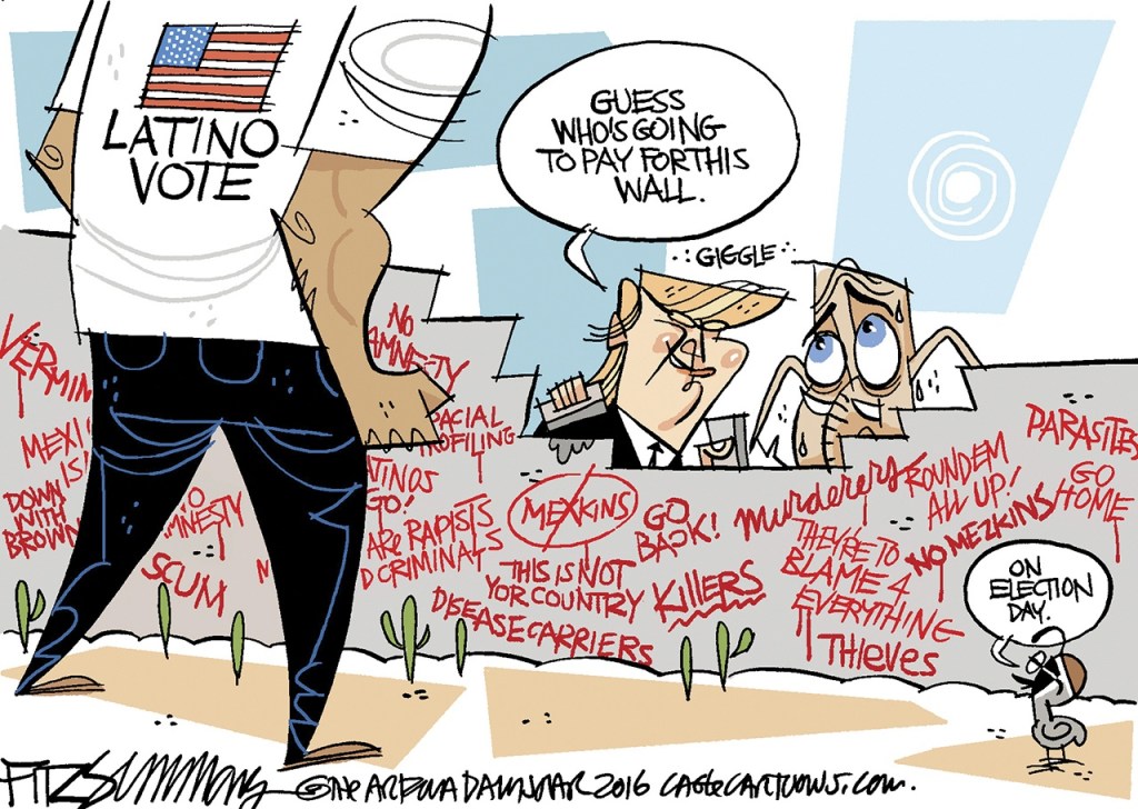 Editorial cartoons for Tuesday, Sept. 6