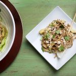 Asian peanut noodle salad comes together in just 20 minutes with a few ingredients.(Deb Lindsey / The Washington Post)
