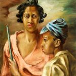 &ldquo;The Sisters,&rdquo; painted in 1938, is among the works displayed in the Cascadia Art Museum exhibit on Peggy Strong.
