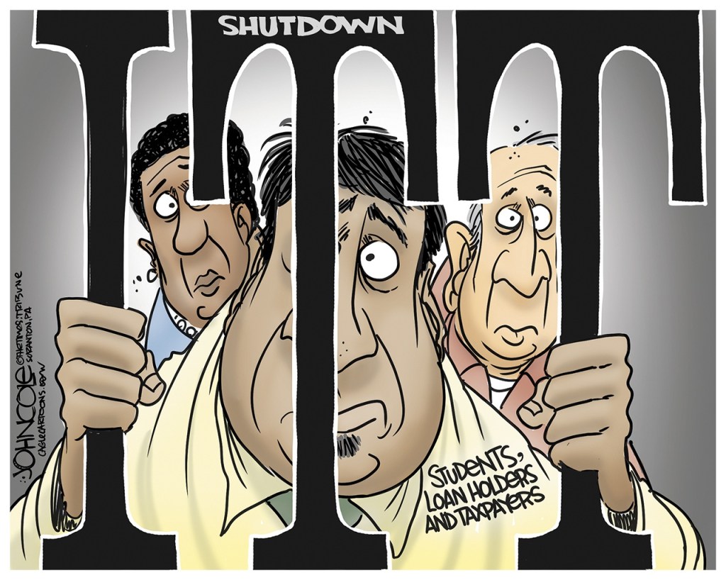 Editorial cartoons for Tuesday, Sept. 13