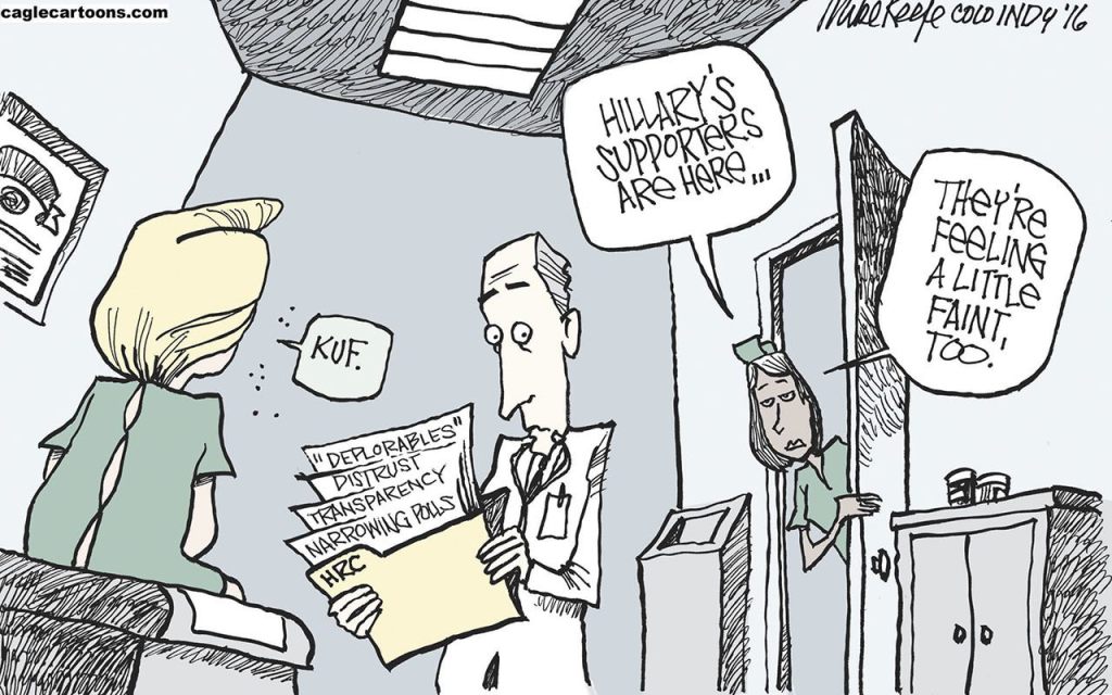 Editorial cartoons for Wednesday, Sept. 14