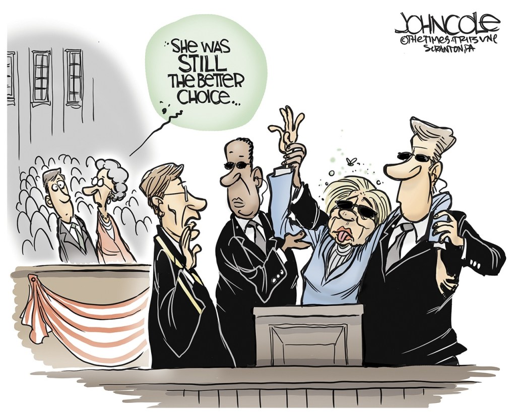 Editorial cartoons for Thursday, Sept. 15