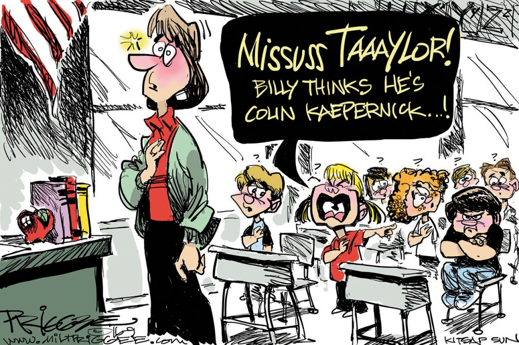 Editorial cartoons for Thursday, Sept. 15