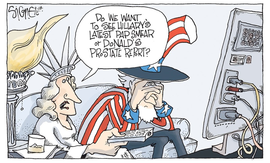 Editorial cartoons for Sunday, Sept. 18