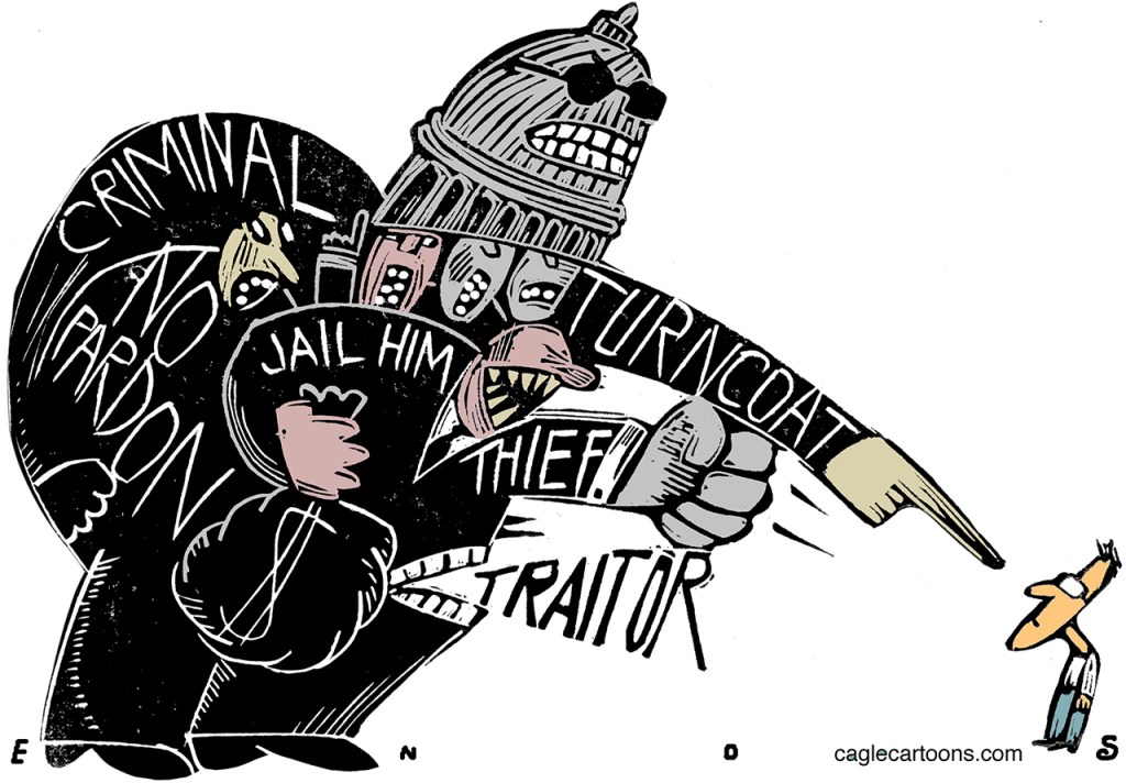 Editorial cartoons for Tuesday, Sept. 20