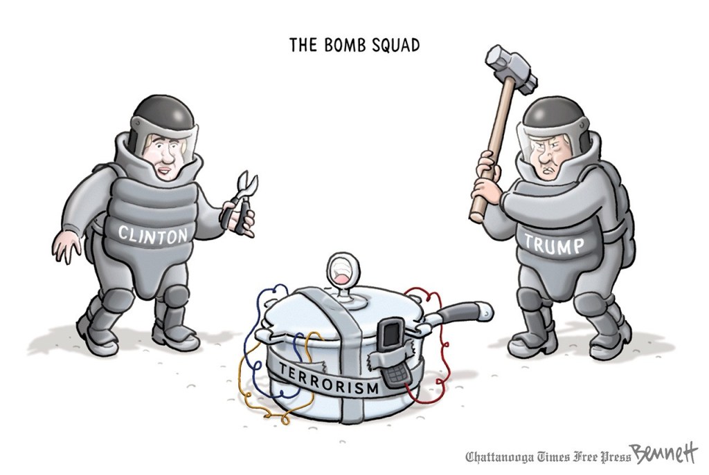 Editorial cartoons for Wednesday, Sept. 21