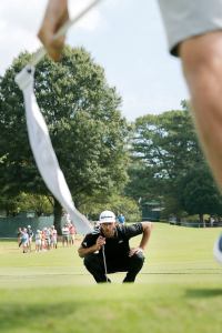 Johnson, Chappell tied for lead at Tour Championship