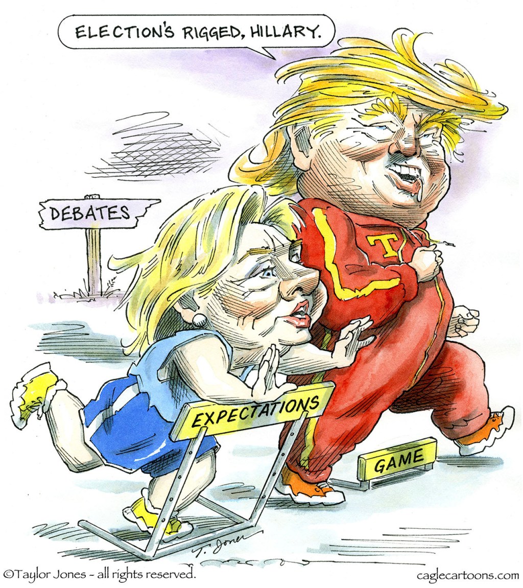 Editorial cartoons for Tuesday, Sept. 27