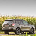 The 2016 Subaru Forester has 8.7 inches of ground clearance, enhancing its driving capability in snow and during off-highway adventures. (Manufacturer photo)