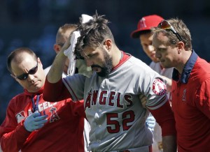 Shoemaker suffers skull fracture in Angels’ win over Mariners