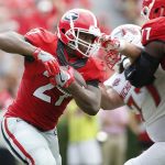 Georgia survives scare in Eason’s first start, tops Nicholls 26-24