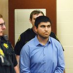 Arcan Cetin is escorted into Skagit County District Court by Skagit County&rsquo;s Sheriff&rsquo;s Deputies on Monday. Cetin is being held under a magistrate&rsquo;s warrant which will give Skagit County prosecutors 30 days to file charges in relation to the Cascade Mall shooting that took place on Friday evening. Five people were killed in the shooting, and Cetin is being held on a $2 million bail. (Brandy Shreve/Skagit Valley Herald via AP)