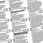 A portion of a sample of the November ballot. (Snohomish County Elections)