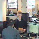 The Everett and Lynnwood police departments are looking for this man in connection with two bank robberies. (Everett Police Department)