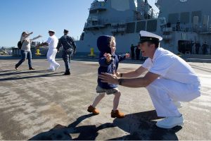 Gallery: USS Sampson arrives at new homeport, Everett