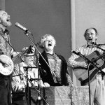 In this Nov. 28, 1980, photo, the Weavers perform in a 25th Anniversary reunion concert at Carnegie Hall in New York. From left are: Pete Seeger, Lee Hays, Ronnie Gilbert and Fred Hellerman. Hellerman died Thursday at his home in Weston, Connecticut, after a lengthy illness, his son Caleb Hellerman said. He was 89. (AP Photo/Richard Drew, File)