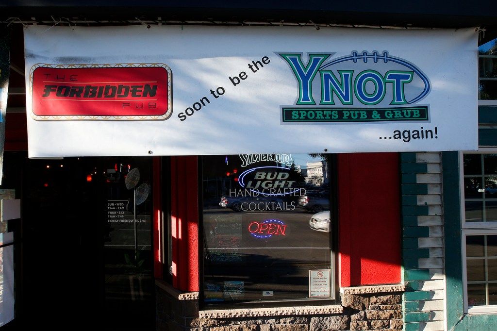 After being featured on reality TV &ldquo;Bar Rescue,&rdquo; Ynot Sports Pub & Grub will be going back to its original name. (Ian Terry / The Herald)