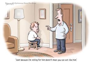 Editorial cartoons for Monday, Oct. 10