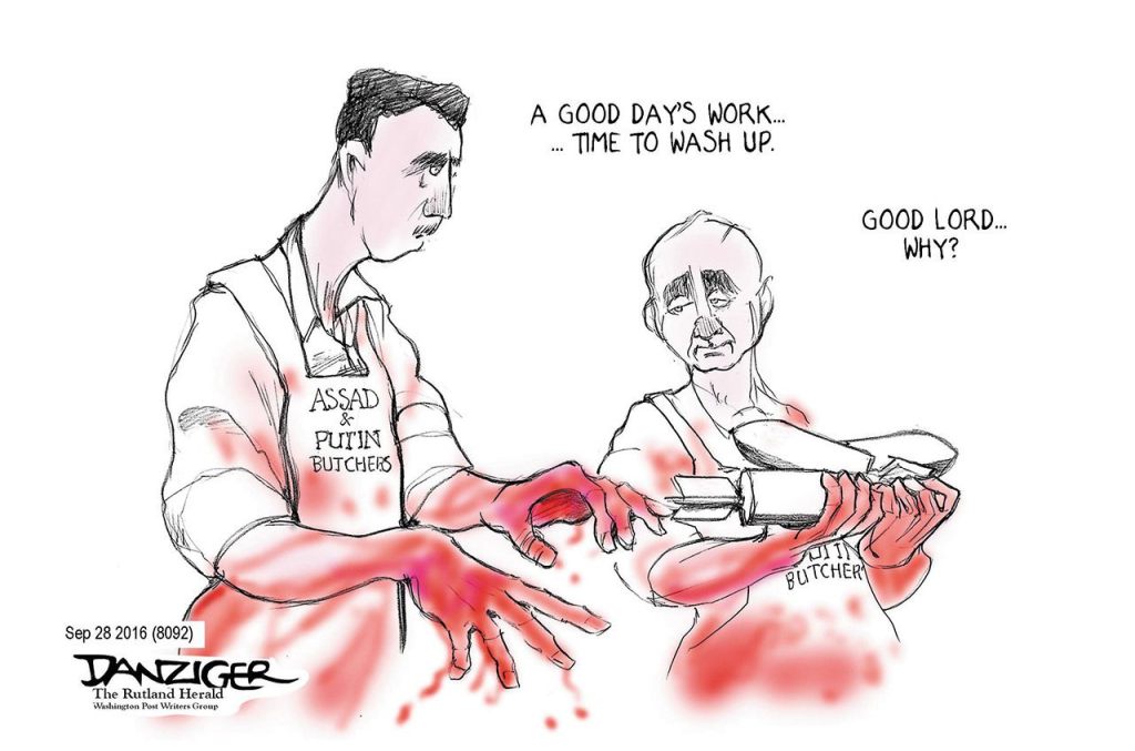 Editorial cartoons for Saturday, Oct. 1