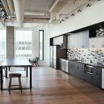 Design and consulting firm Stantec did work on acoustics, lighting and AV for its 16,993-square-foot office in South Lake Union neighborhood of Seattle. The urban office setting will be a demonstration of what the firm can offer for its clients. (Photo courtesy of SkB Architects)