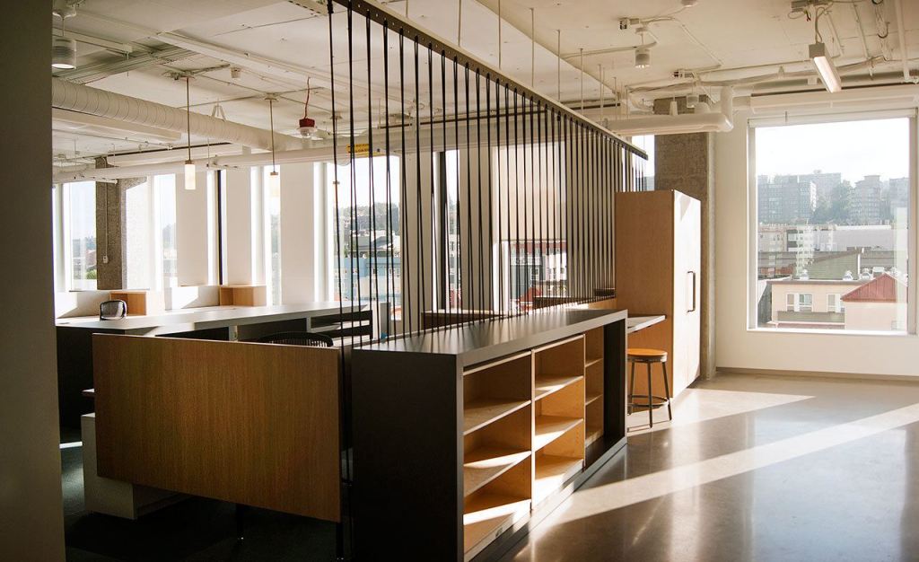 While 37 workers moved to the South Lake Union neighborhood of Seattle seen in this photo, Stantec kept 59 employees remained in Seattle. (Photo courtesy of SkB Architects)