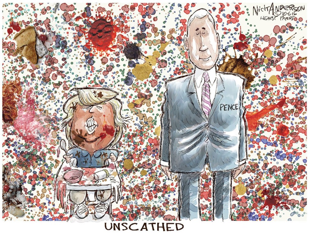 Editorial cartoons for Saturday, Oct. 8