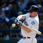 First baseman Adam Lind is not expected to be back with the Seattle Mariners next season. (AP Photo/Elaine Thompson)