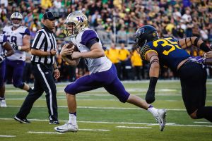 Browning’s finger wag against Oregon thrills UW teammates
