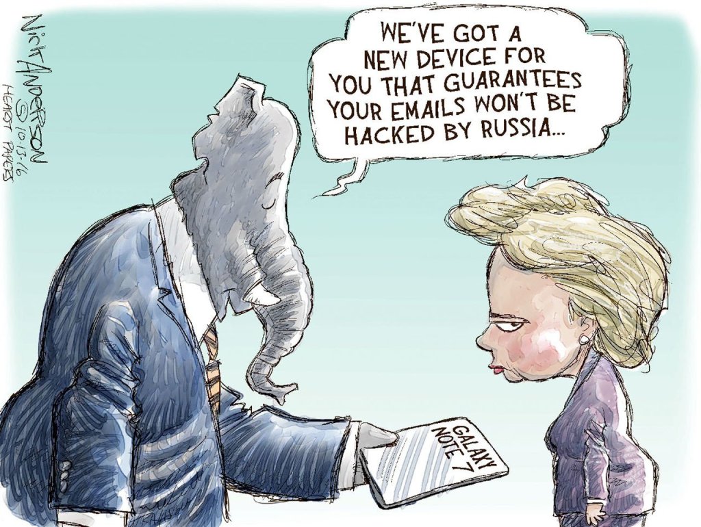 Editorial cartoons for Thursday, Oct. 14