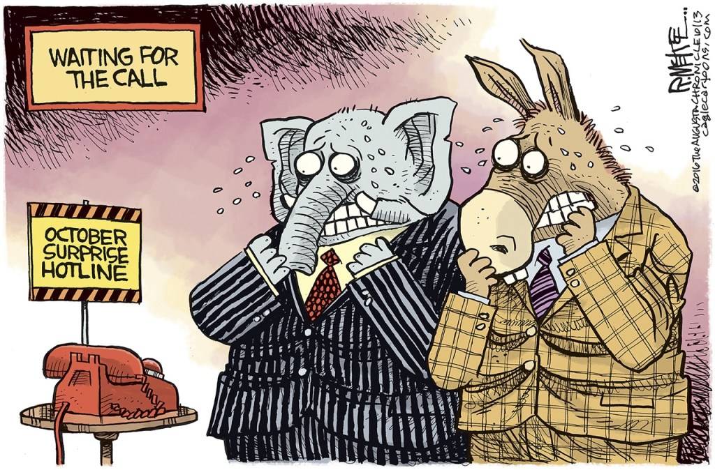 Editorial cartoons for Saturday, Oct. 15