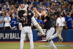 Merritt stars as Indians blank Blue Jays, advance to World Series